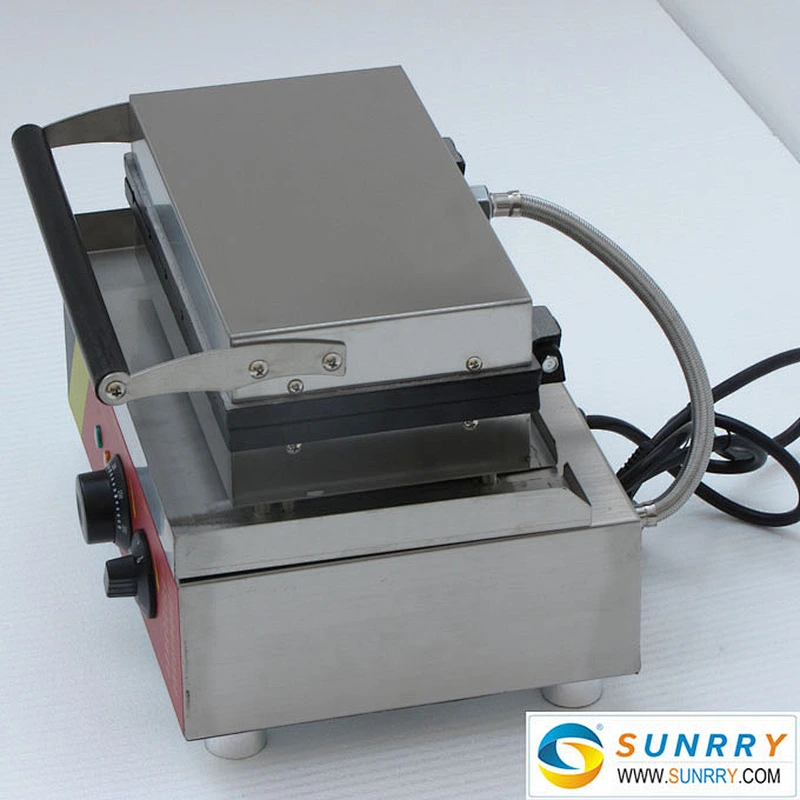 Electric 6 hole stainless steel waffle cake maker and waffle baker