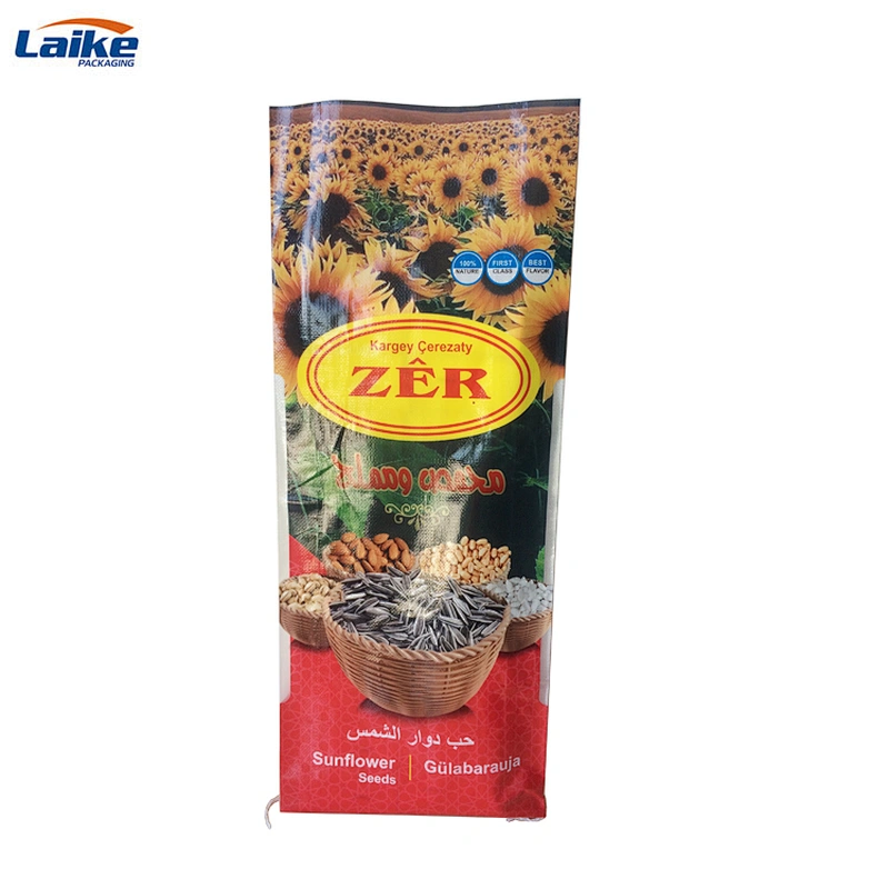 10kg 15kg 20kg 25kg Agricultural bopp laminated pp woven sunflowers /corn seeds packaging sack bag