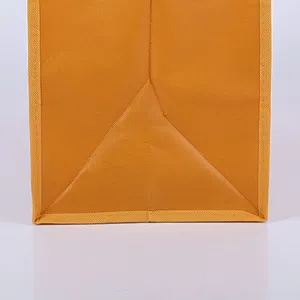 Guaranteed quality custom orange non-woven bag for packaging