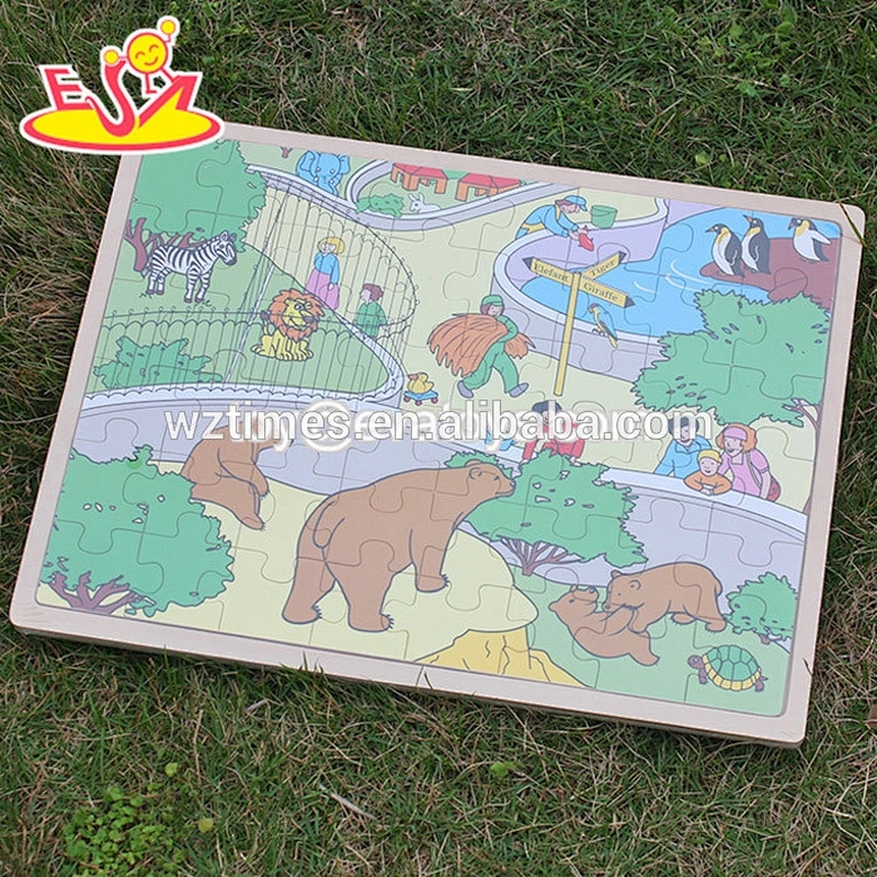 Puzzlespielspielzeug des ersten Puzzlespielzeugs des Babys des Babys bunte buntes für Kinder diy Gebäude W14C255