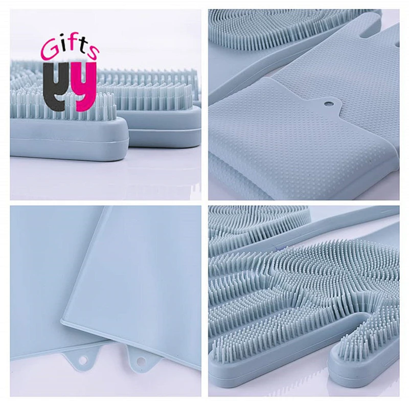 Heat Resistant Silicon Dish Scrubber Glove