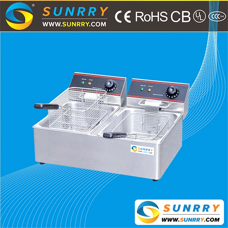 Commercial High Quality Stainless Steel Electric Deep Fryer for Sale