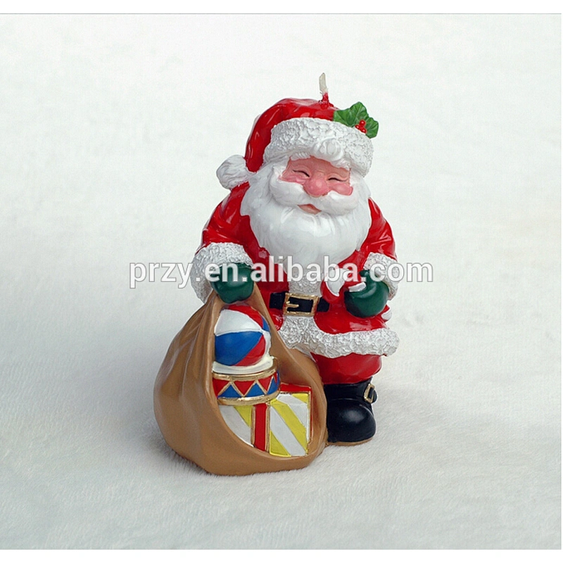 PRZY 3D Santa Claus silicone mold Christmas silicone mold Christmas gift silicone Candles and soap mold