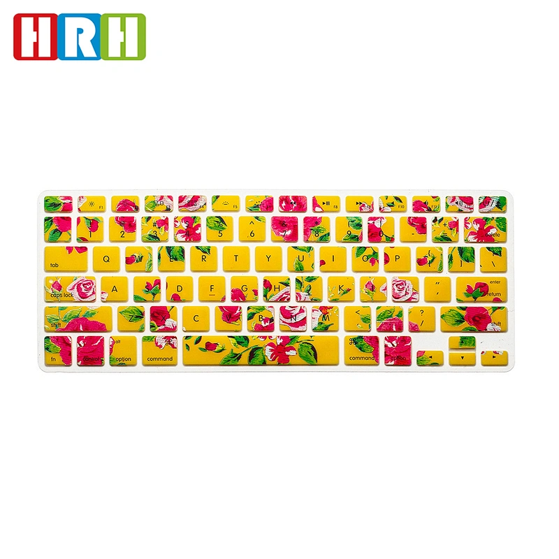 Style design Keyboard Skin Cover Silicone Keyboard Covers Enghlish language skin For Macbook Air 13 Pro 15 Retina 17