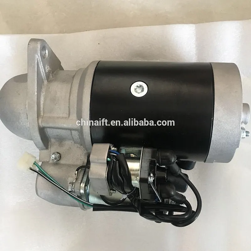 Starting excavator engine starter New Motor 6008633110 6008633210 600-863-3220 original S6D125 600-813-6632 600-813-6631
