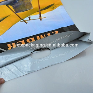 Custom fashion PE folding reusable shopping bag manufacturer