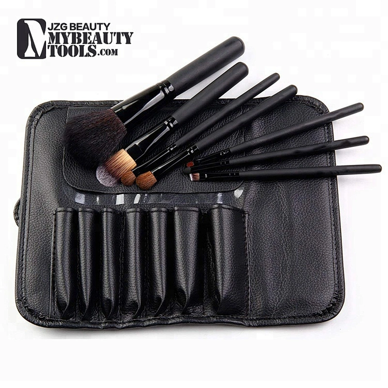 7pcs Makeup Brushes Set For Women Professional Soft Face Lip Eyebrow Shadow Makeup Brush Set Kit With PU Leather Bag