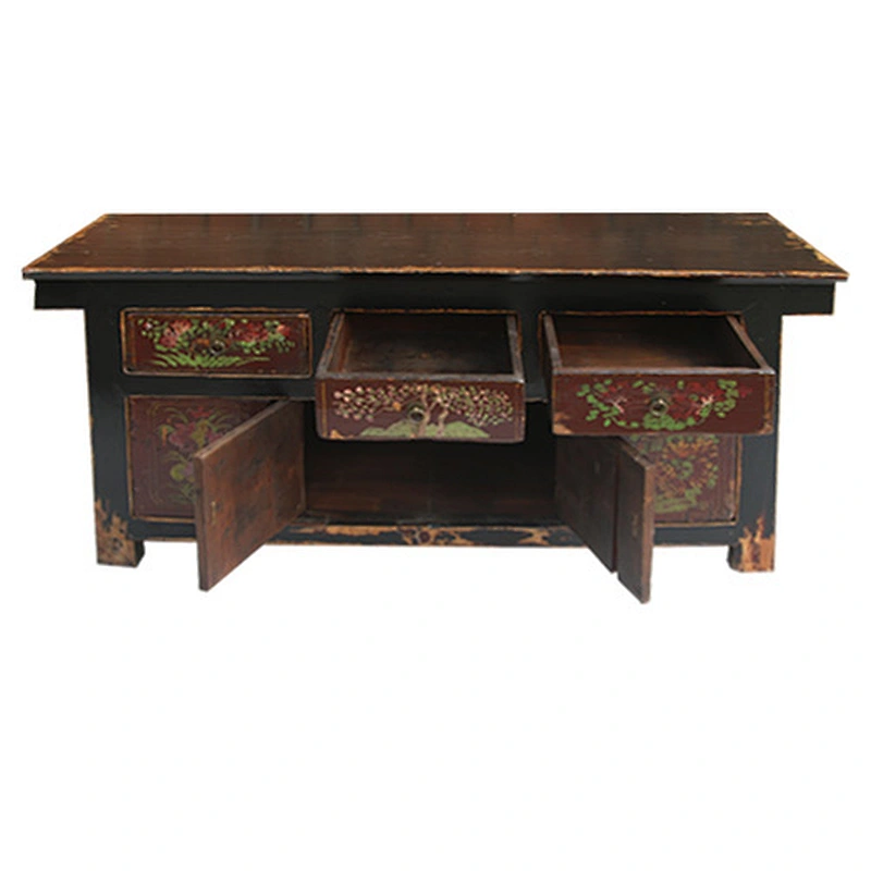 2016 hot-sale chinese antique furniture Beijing reproduction painted furniture