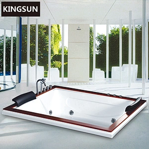 K-8997 Spa 2 Persons Outdoor Rectangle Outdoor Spa Massage Bathtub For Sale