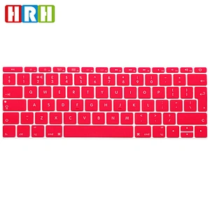 custom silicone keyboard cover English Laptop Keyboard Skin for MacBook Pro 13