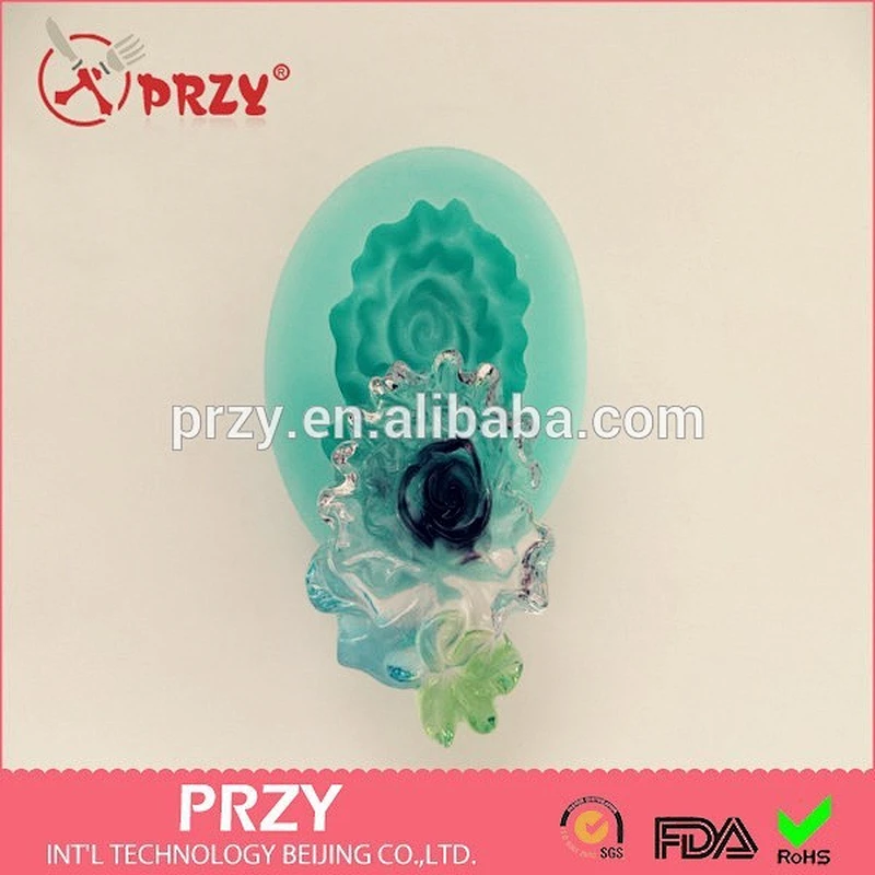 2015 Newest Top Selling Fondant Silicone Cake Mold,Resin Flower Cake Decorating Tools
