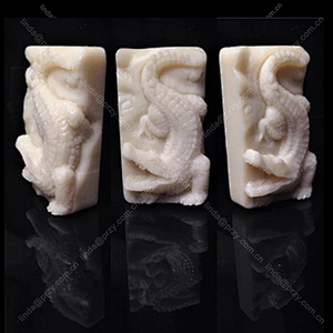 Crocodile Pattern soap mould Silicone candle Mold Cake Handmade Aroma Stone molds