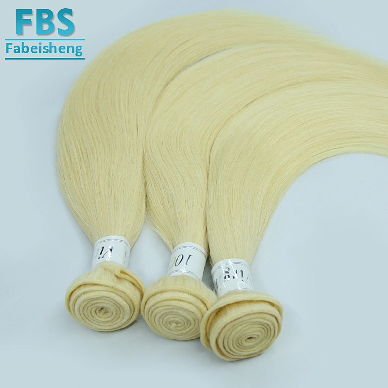 Wholesale Top Quality Soft 613 Blonde Straight Hair Weave 100% Virgin Brazilian Human Hair