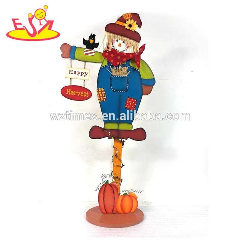 wholesale customize tree shape wooden children wall decoration for Halloween W09D032