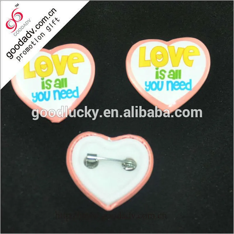 tinplate badge custom button badge pin for kids