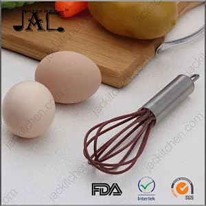 Custom Stainless Steel Egg Whisk Rotatable