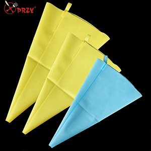 Silicone Reusable pastry bag Icing Nozzles Cake decorating tools silicone piping bag