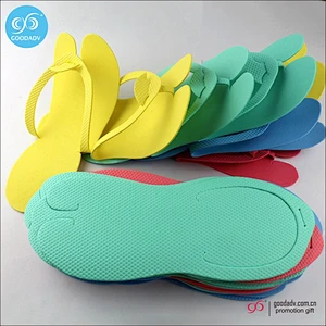 Cheap wholesale custom printed color disposable flip flops with brand logo
