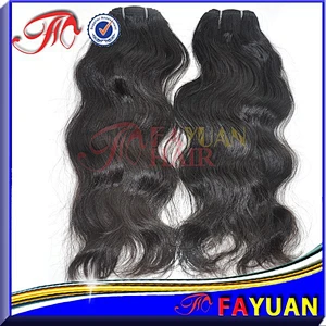 Hot selling fayuan hair top grade 100% unprocessed peruvian natural wave hair