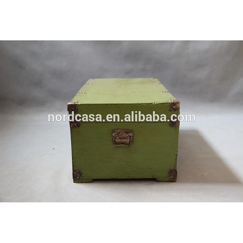 Chinese antique camphor wood trunk