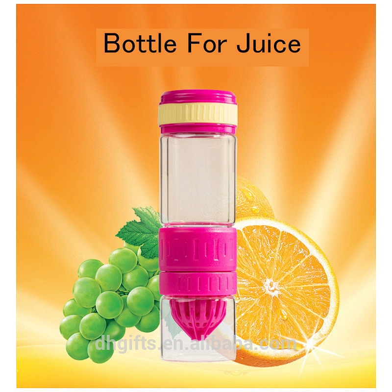 China Wholesale 560 ml Juice Cup Glass Water Bottle with Rope for Travel