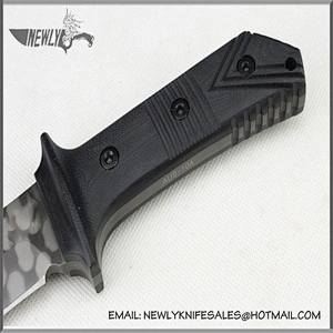 Hot Selling G10 Handle Tactical Fixed Stainless Steel Knife