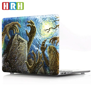 halloween ghost custom computer case design protective case For Macbook Pro Shell Case A1932 A1989 A1990 A1708 A1706