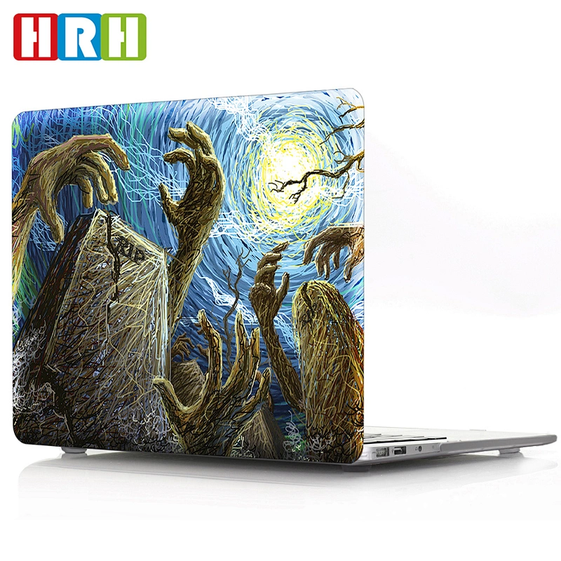 halloween ghost custom computer case design protective case For Macbook Pro Shell Case A1932 A1989 A1990 A1708 A1706