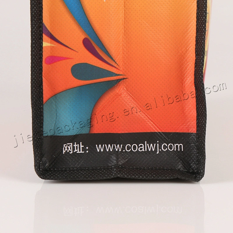 Wholesale cheap customized folding pp non woven shopping bag