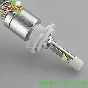 2016 Super Lighting R3 H7 All-in-One LED kit, Fanless R3 LED headlight H7 with Copper Heat Belt R3 4800lm H7 LED kit