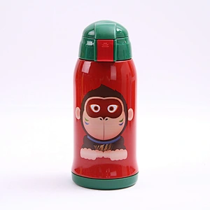 GOOD quality 600ml food grade vacuum mug with straw for children and baby