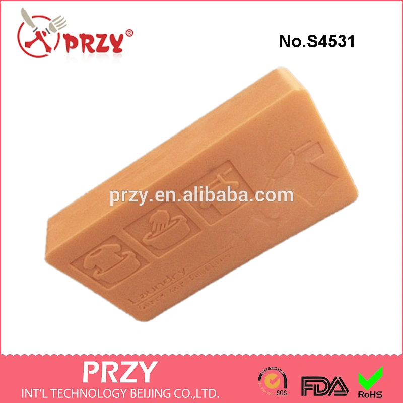 S4531 Laundry soap mold,silicone Laundry mold for soap making,rectangular laundry soap mold