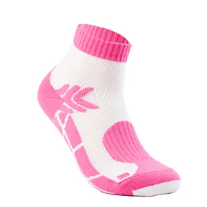 Cotton jacquard pile sport cycling socks