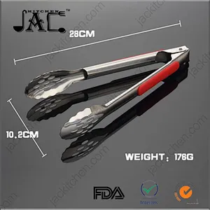 Kitchen Accessoriesstainless Steel Bbq Scissor Tongs
