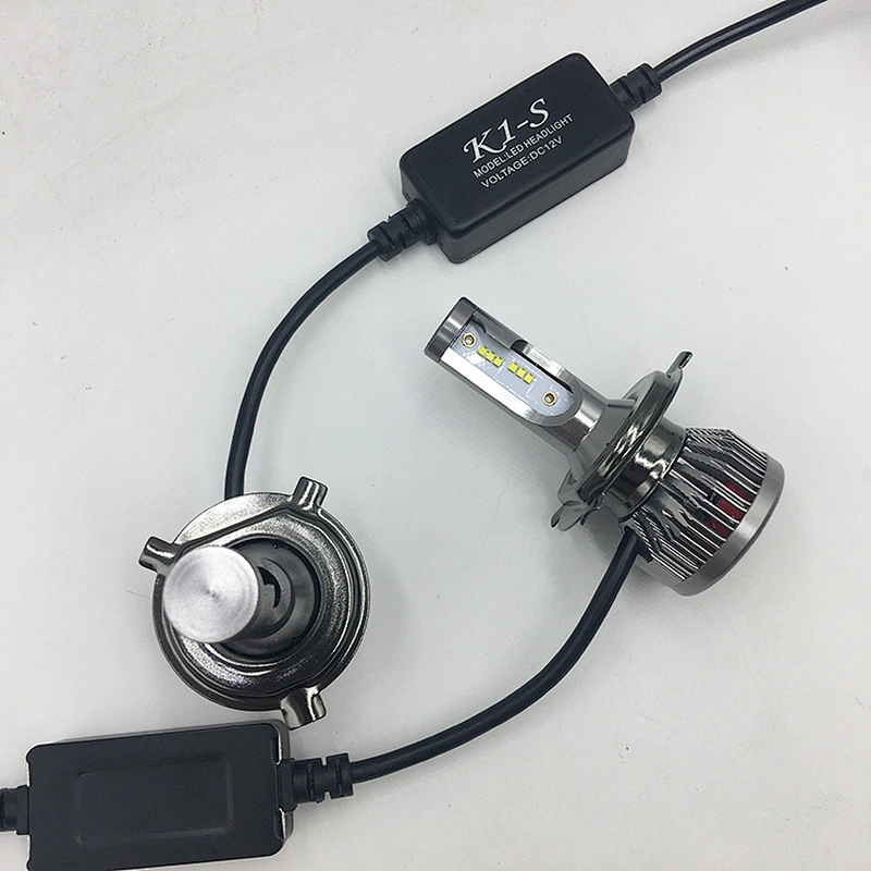 Intelligent temperature control K1 K1S K1X 8000lm IP67 3000k 4300k 6500k led headlight vs l4x vs h4 cob