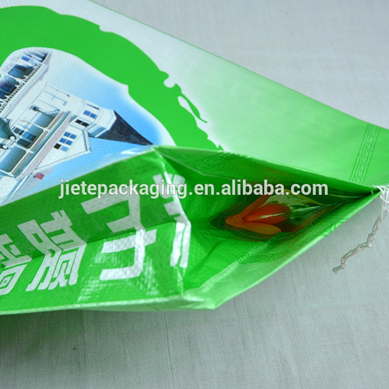 Factory supply oem design 50kg 20kg 10kg cement, putty powder pp woven bag with valve port