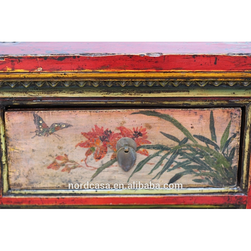 2015 hot sale Living room drawing cabinet Chinese style antique furniture cabinet
