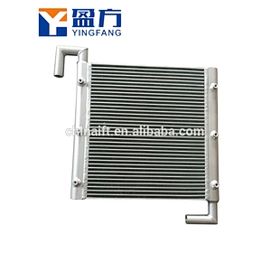 wheel loader parts transmission oil radiator 4120000098 for LG953 water radiator Oil cooler core D30-1013013 YC4D80 YC4108