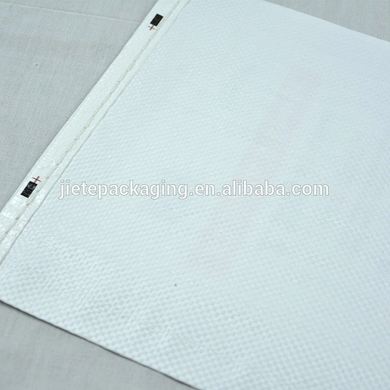 Agriculture and industrial use 100% new pp material recyclable polypropylene fabric bag packaging wheat flour, kind powder 50kg