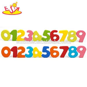 Puzzlespielspielzeug des frühen frühen Matheunterrichtspielzeugs hölzernes für Baby W14B092
