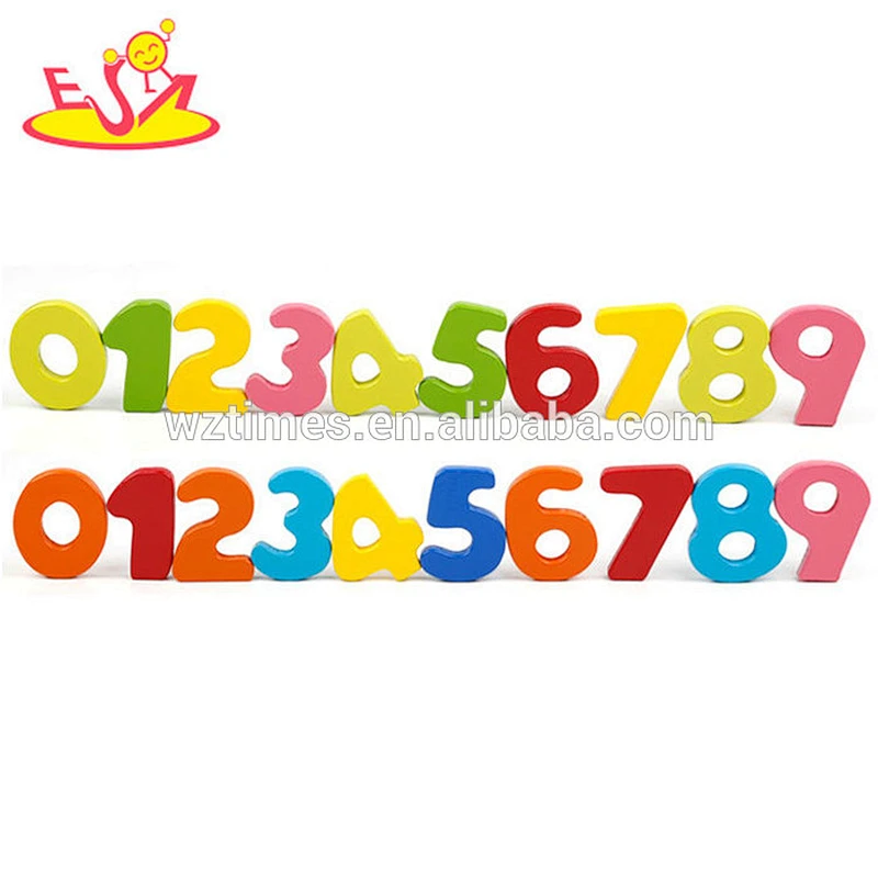 Puzzlespielspielzeug des frühen frühen Matheunterrichtspielzeugs hölzernes für Baby W14B092
