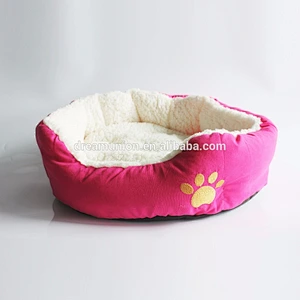New Colorful Pet Beds Small Medium Sized Dogs Cats Round Beds