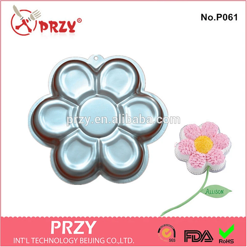 P061 Decorative Flower Shaped Cake Baking Pan