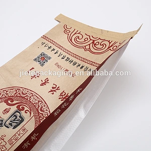 PP woven fabric bag packing 10kg 25kg grain, basmati rice, corn for sale
