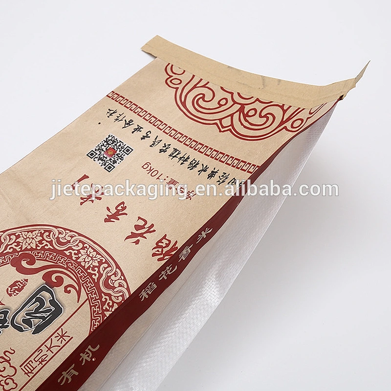 PP woven fabric bag packing 10kg 25kg grain, basmati rice, corn for sale