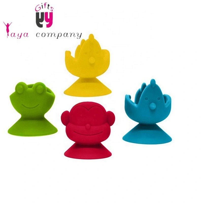FDA Cetificatrion Food Grade Eco-friendly Silicone egg holder with many color for Kids