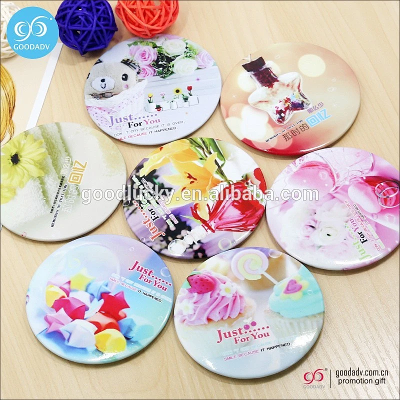 Best promotional gift - tinplate mirror keychain