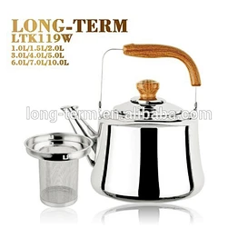 LTK119W 2016 Stainless Whistle For Kettle Bakelite Handle