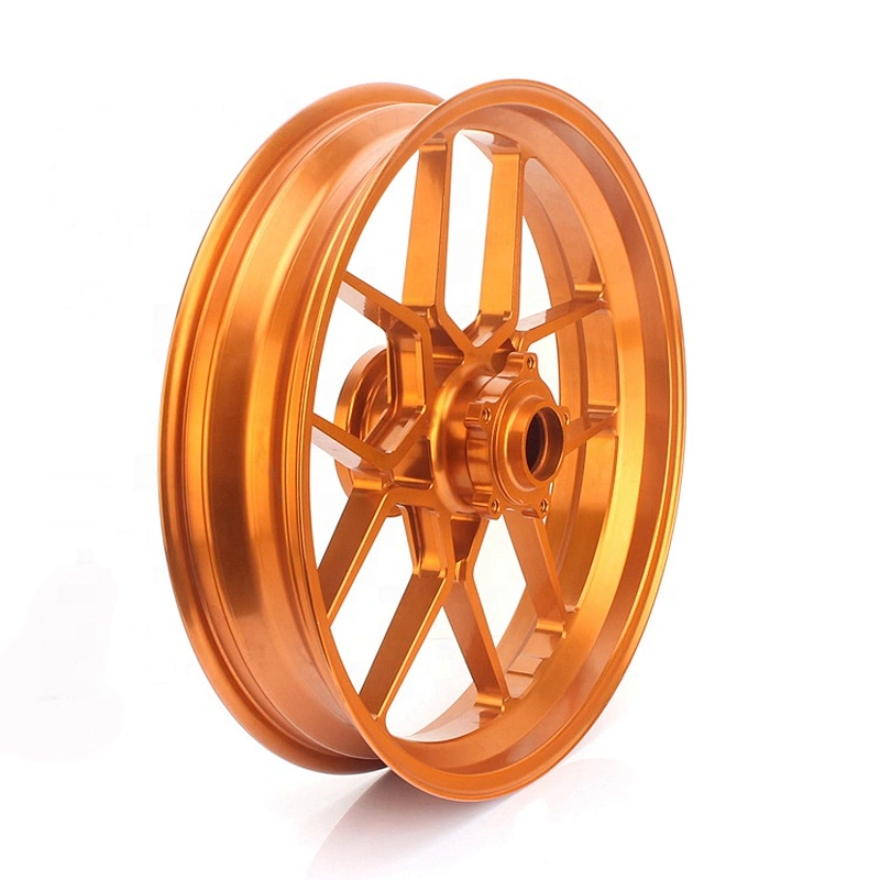 CNC machining racing bike alloy forged wheel for motorcycle