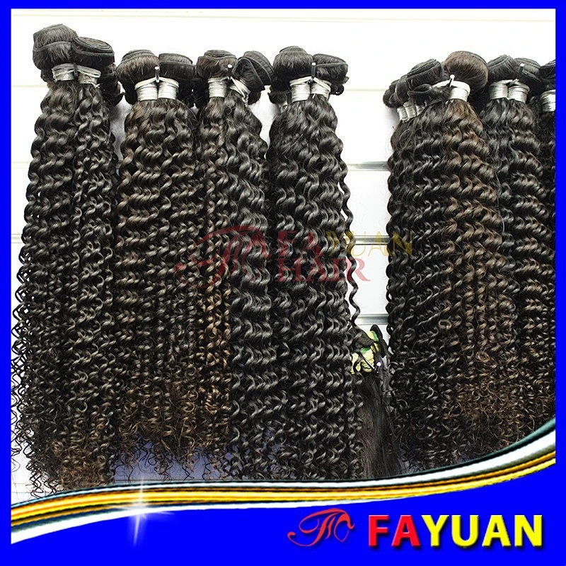Factory price Huge stock short inches unprocessed kinky curly virgin mongolian hair bundles